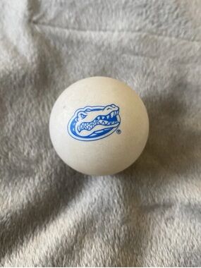 University Of Florida Gators Table Tennis Ping Pong Ball Blue White Collectible